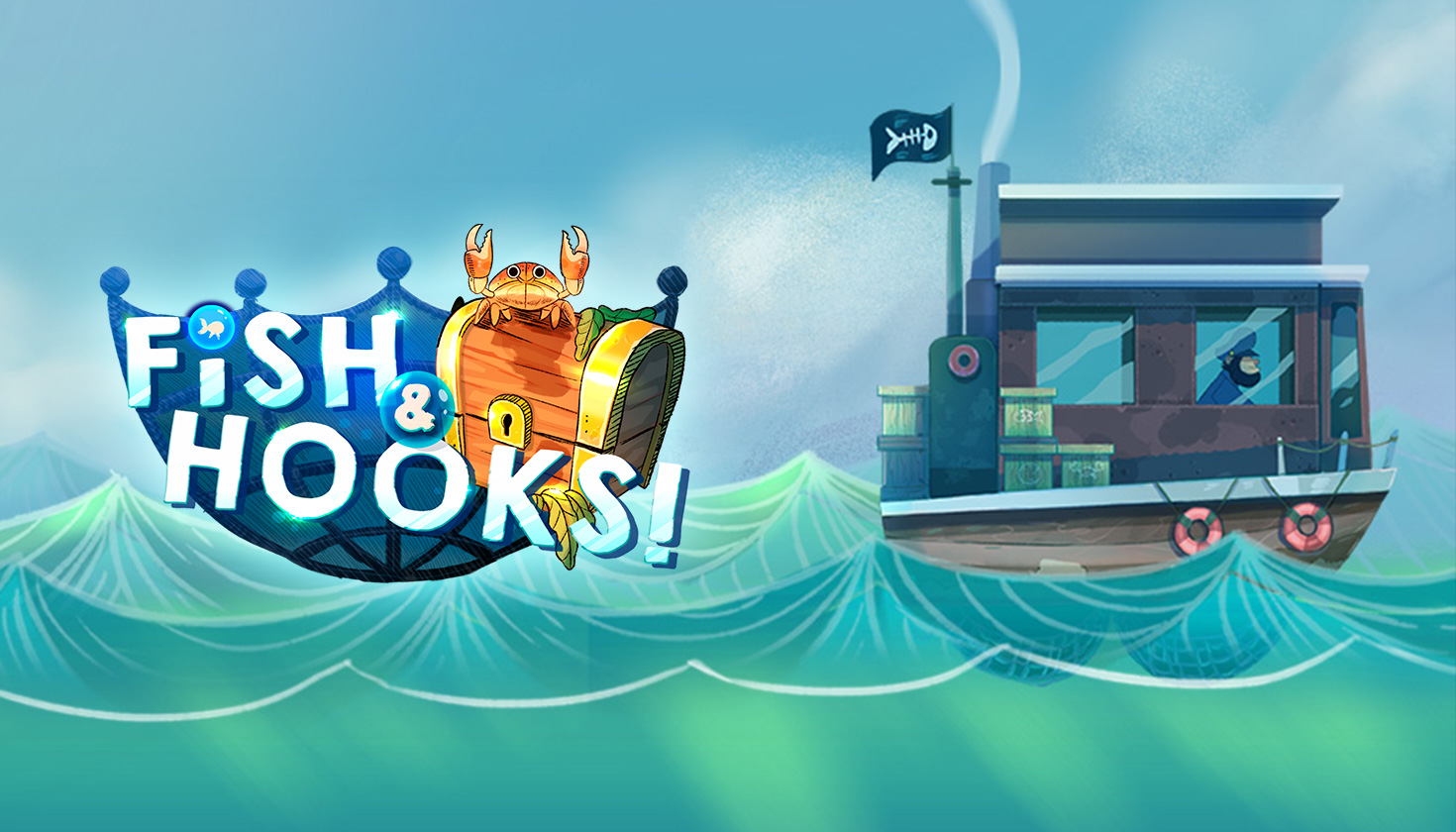 Fish & Hooks! slot game by Triple Cherry