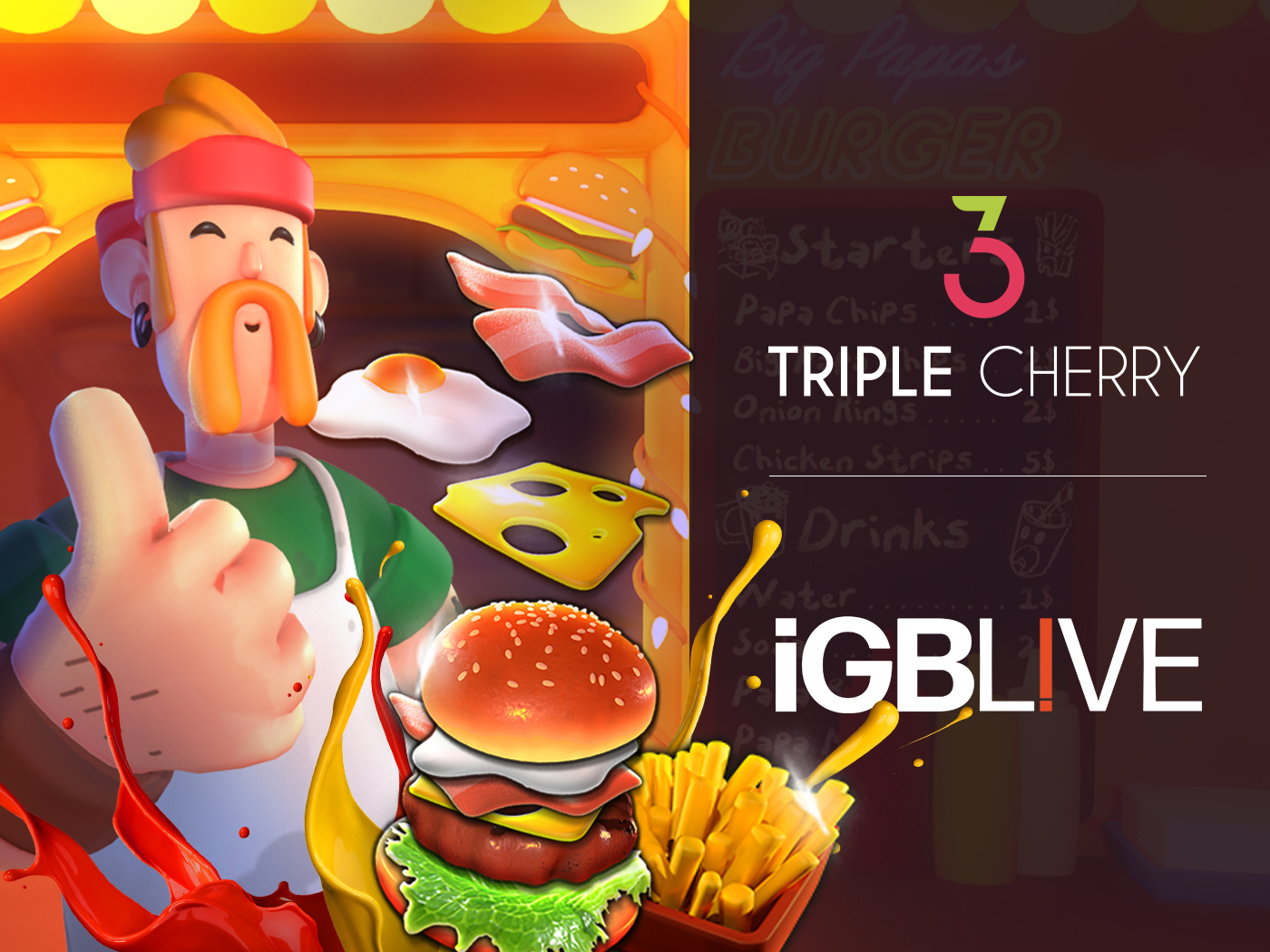 Triple Cherry attends the gaming event iGB L!VE AMSTERDAM 2023